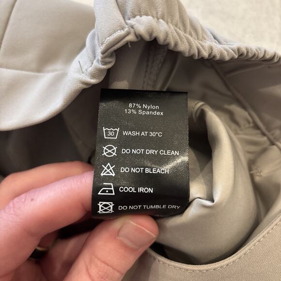 Icon Amsterdam Pants Mens 36/29 Stone Tech Trousers Stretch Nylon Blend NWT - Picture 6 of 10